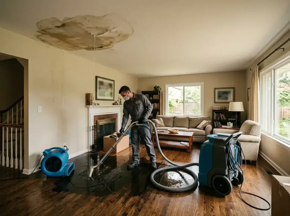 attic-pipe-burst-ceiling-drip-008 — frequently asked questions, Water Damage Restoration & Carpet Care in Jersey City, NJ